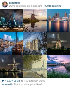 Best Nine Instagram 2016 Henri van Avezaath